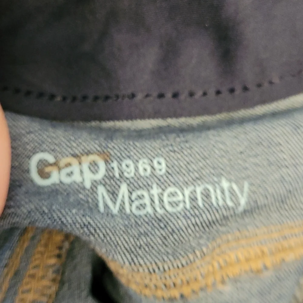 Gap sz 6 maternity jeans WJ97 - Picture 4 of 5